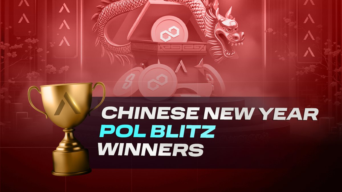 goartworlds's tweet photo. 🎉 Congrats to the winners of the Sixfold Chase: 4. Pol Blitz! - Lunar New Year! 🏆

The 750 $POL #prizepool has reached the champions! 🎁✨

Hop into the app now and join AIXBT Ascend Treasure Hunt for the next reward pool! 🚀🎯

Click here to see the full list of winners: https://t.co/vwaDrZaYXE

Join AIXBT Ascend Treasure Hunt: https://t.co/XcfmUDpfRS

#Airdrop #GoArt