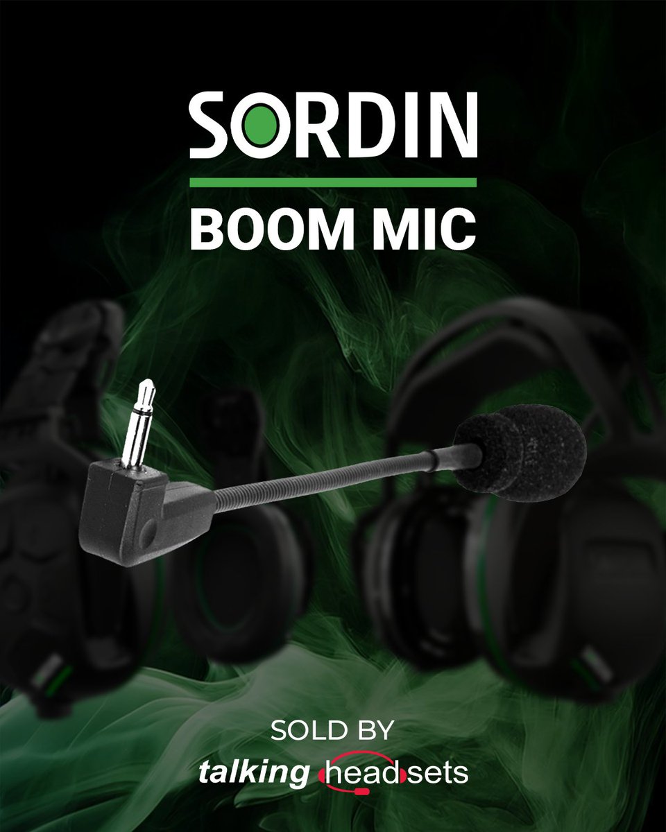 Want to upgrade your Sordin Sharp to be a communications headset? Then click the link to find the compatible boom mic attachment! bit.ly/3CesEd7 

#TalkingHeadset #Sordin #Comms @sordinofficial