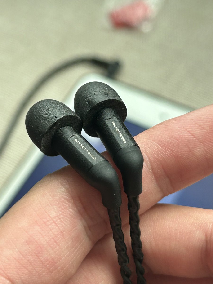 YU9 Audio 404 Not Found 無事アリエクに掲載されたようです。 こちら