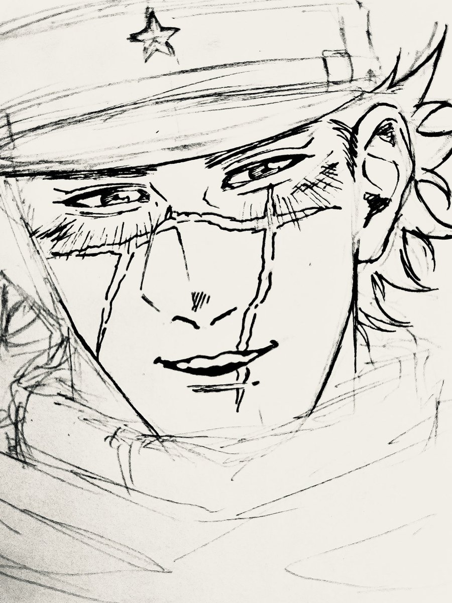 描きたい絵柄にならないなぁ…難し 