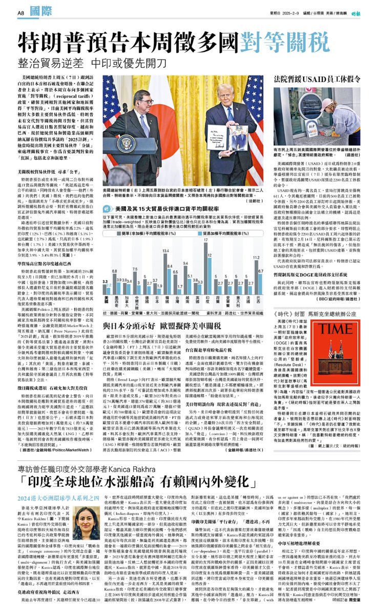 Kanica_Rakhra's tweet photo. In this Interview with MingPao, a leading Chinese newspaper, I talk about the India’s relations with the US, Russia, and China and the changes in Indian Foreign Policy trajectory. #IndianForeignPolicy #IndiaChina #AsianPerspectives #GlobalAffairs 
https://t.co/IZ8oL9vajG https://t.co/vSZb6NM00b