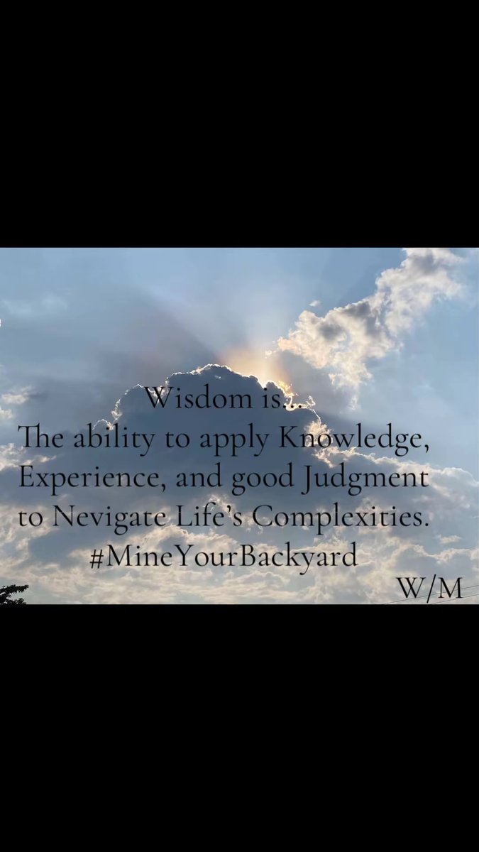 Wisdom is…!

#ThriveWithWellbeingMasterplan