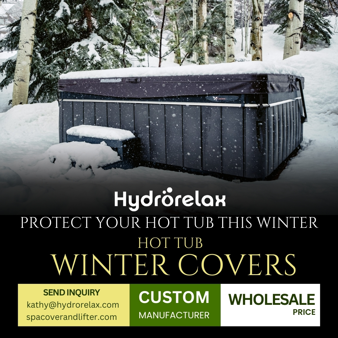 Don't let winter weather wreak havoc on your hot tub! 

☎𝐏𝐡𝐨𝐧𝐞: +8618158182306
📩𝐄𝐦𝐚𝐢𝐥: kathy@hydrorelax.com
🌐𝐑𝐞𝐚𝐝 𝐌𝐨𝐫𝐞: spacoverandlifter.com/hot-tub-winter…

#HotTubCovers #SpaCare #WinterProtection #HotTubLife #spacover #hottubwintercovers #manufacturer