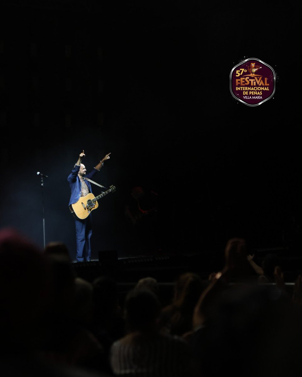 AnfiVillaMaria's tweet photo. 🦉 ¡Gracias Abel! Presente nuevamente en el Festival de Festivales 

#VillaMaria2025 https://t.co/20saXrQeGD