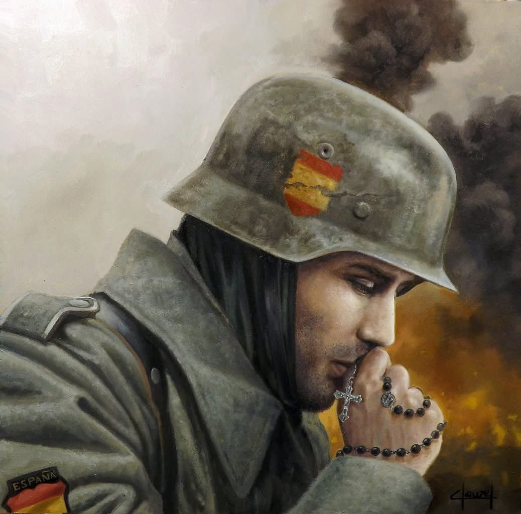 10 de febrero de 1943.
Honor y Gloria para la división azul en su lucha contra el comunismo y el sionismo!
Solo muere quien es olvidado!