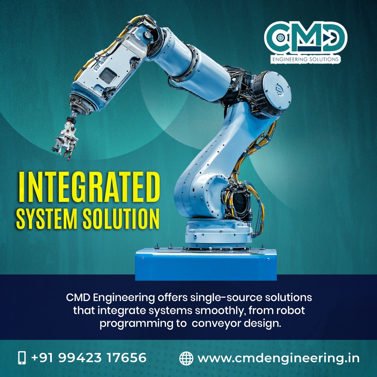 Cmd_engineering's tweet image. 🤖 Revolutionizing Industries with Smart Automation! 🚀

🔧 Seamless Integration, Maximum Efficiency! Our intelligent automation solutions optimize your workflow

⚙️ Precision Meets Innovation! Elevate your production with single-source automation solutions, 

#CMDEngineering