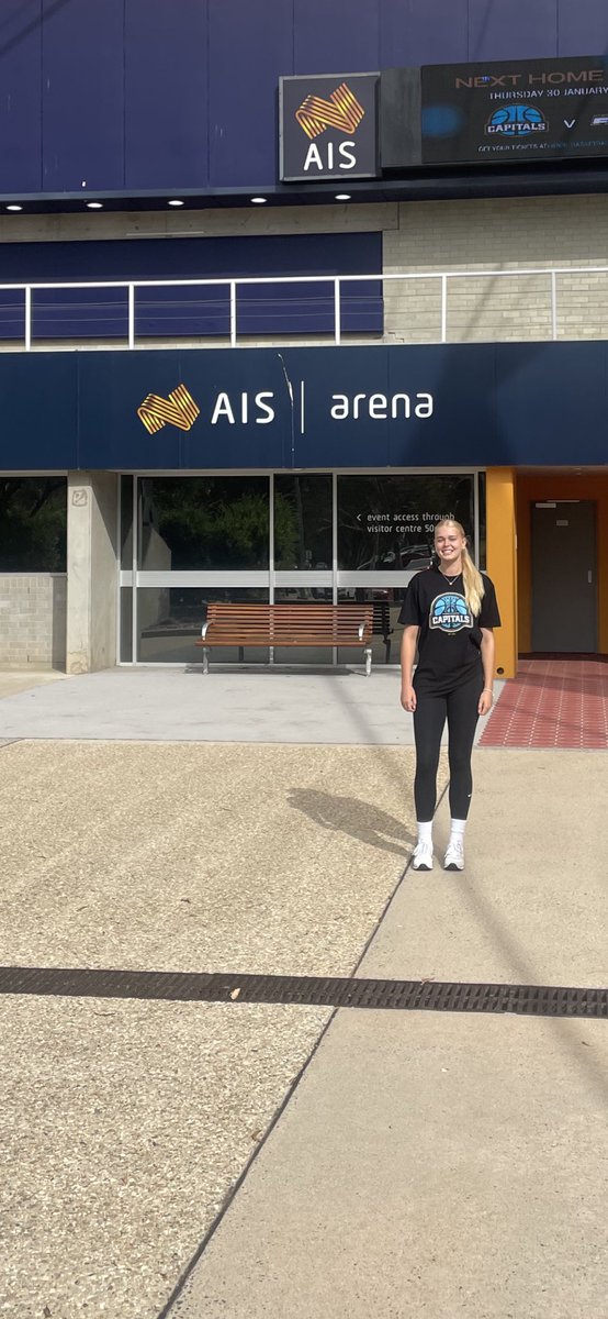 So grateful to have been selected as a 2024-2025 Canberra Capitals futures player. Where last month I got to spend a week in Canberra with the team.