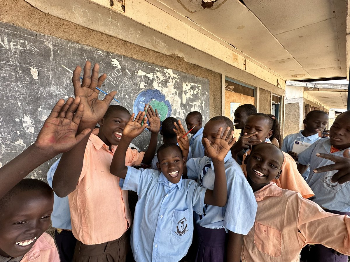 Ourfutureprize's tweet image. Pure joy and talent unbound!
Learners at Lopwarin School in Kakuma, Kenya, celebrate the arrival of @Starlink, connecting their school to the world. Listen to their excitement through dance! #starlinkforafrica #onlinelearning #kakumakenya