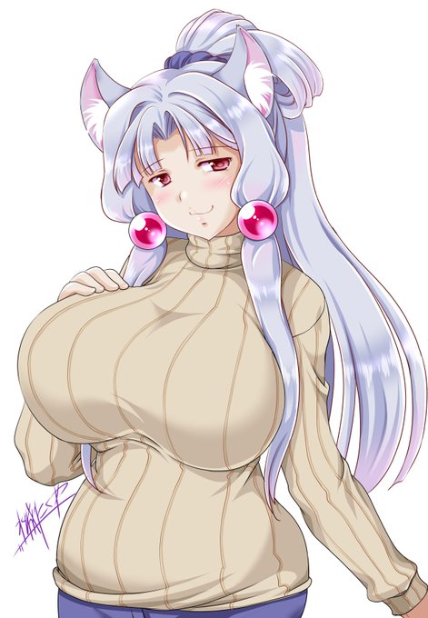 今日はニットの日なので
ニットセーターのイタコさん

#ニットの日 #東北イタコ 