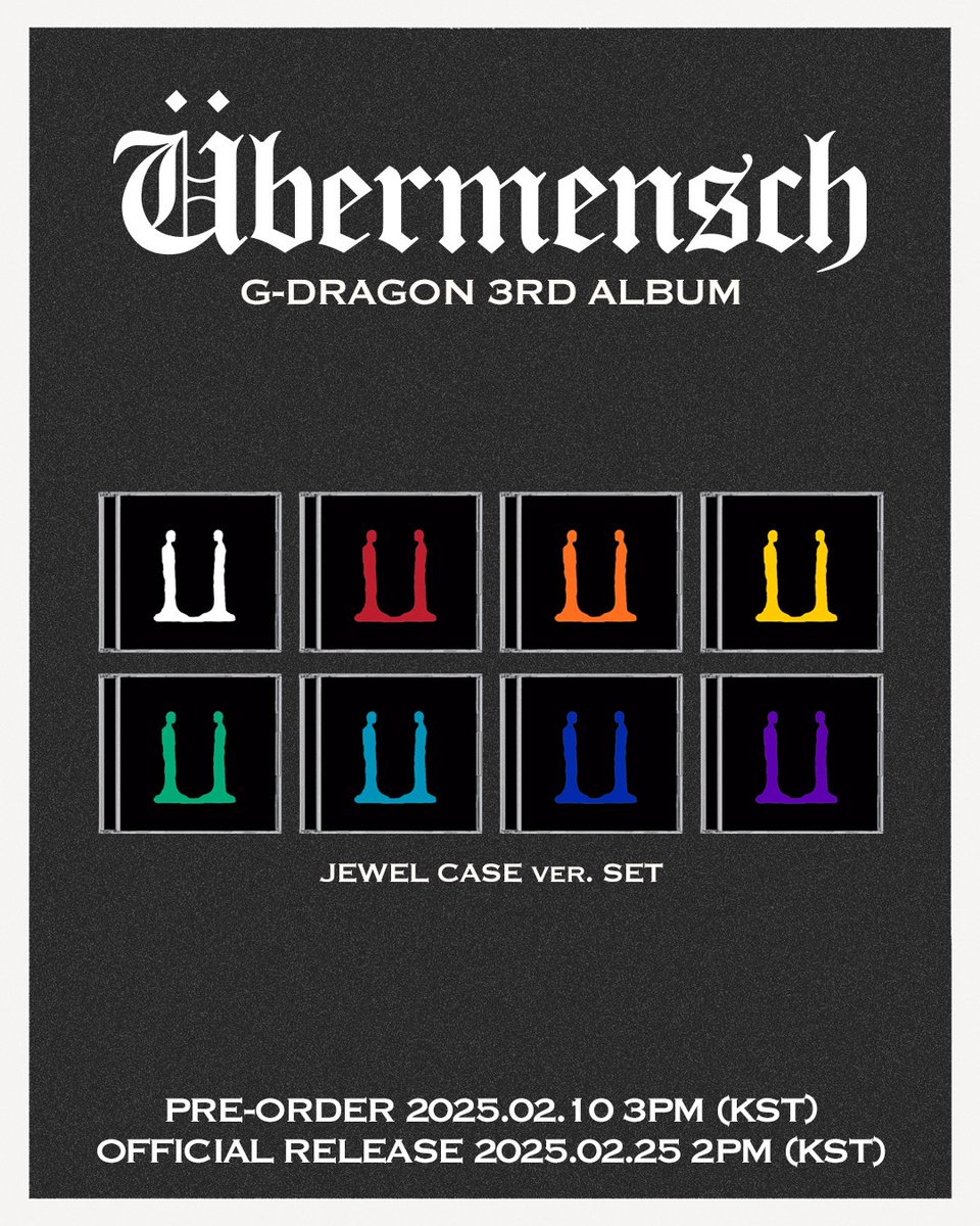 Heart2VIG's tweet photo. OPEN PO ALBUM GD G-DRAGON UBERMENSCH

✅ PILIH VERSI
✅ POB WEB
✅ PILIH WEB PEMESANAN
✅ ada GO
✅ pelunasan by shopee 
close 23 feb 2025
dom jatim/jateng

harga ada di gambar‼️
silahkan Dm untuk pemesanan ya. jangan lupa mention karena DM eror 

#GD #BIGBANG #GDRAGON https://t.co/YNTB7iLXqJ
