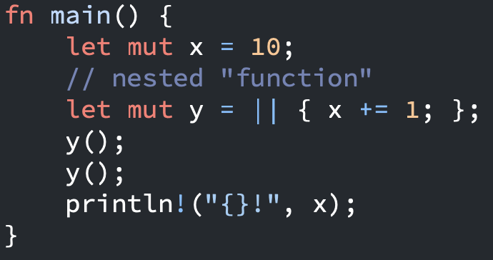 Horusiath's tweet photo. @hmemcpy @Krever01 You can except they are not functions anymore - I'd expect that the same happens implicitly in Scala too: https://t.co/ntIBe9IF7D