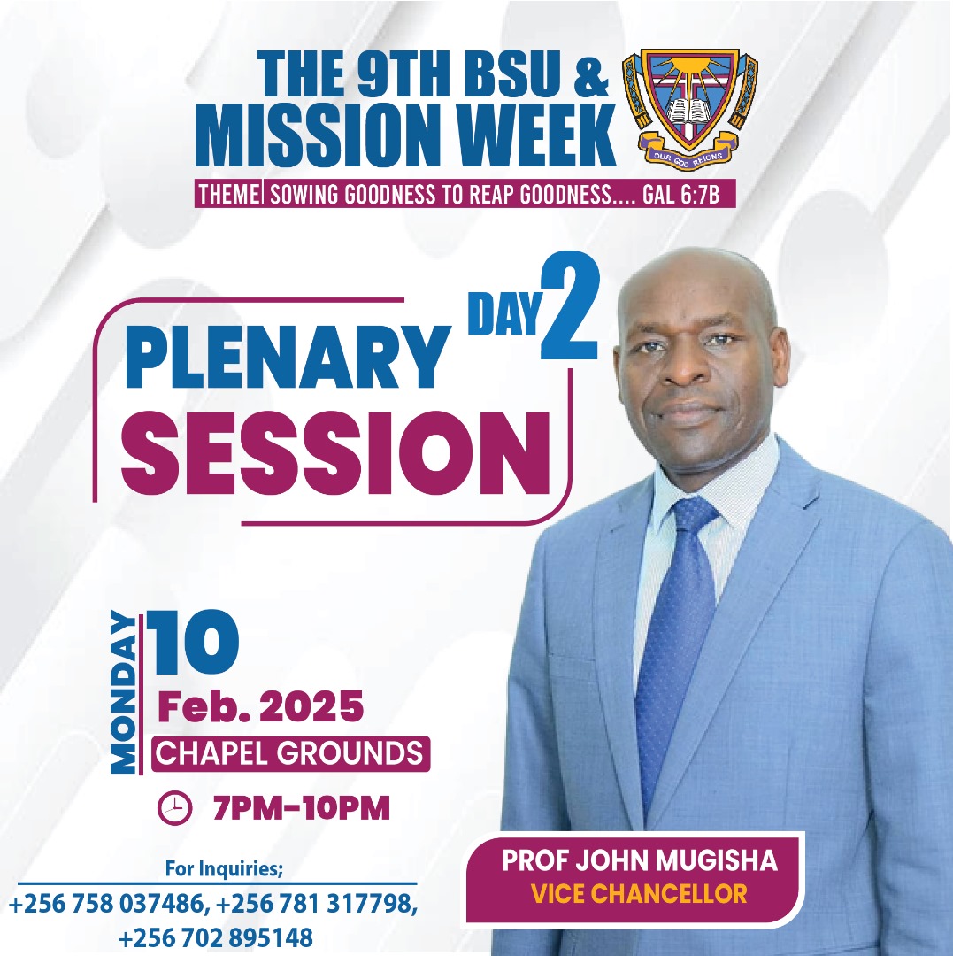I will be encouraged seeing you in the congregation.