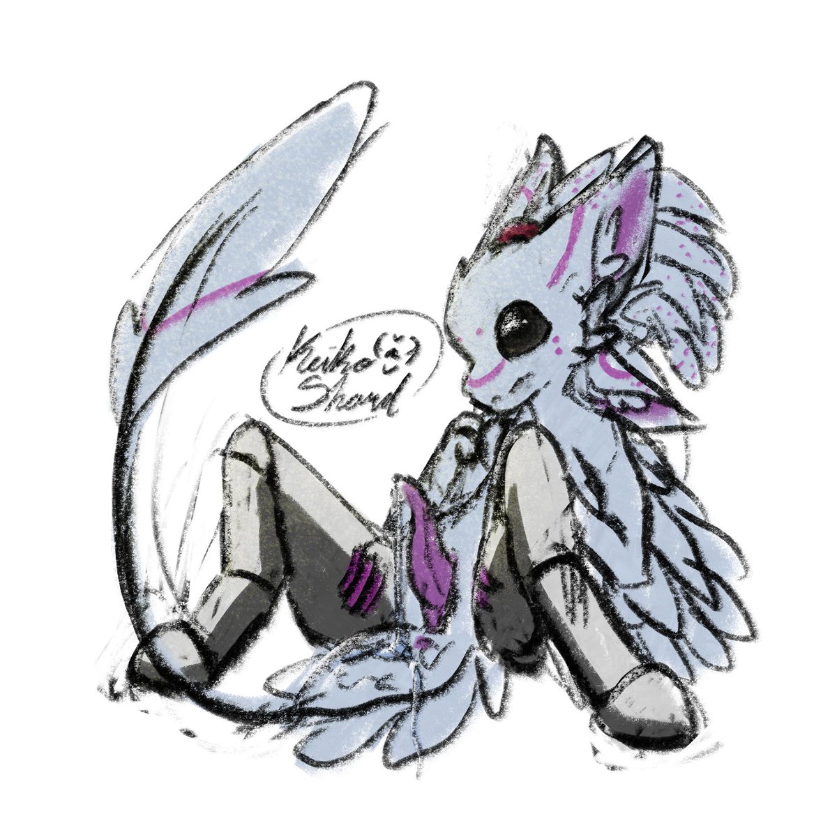 KeikoShardAD's tweet photo. Patreon commission! #Avaliyiff #Avali https://t.co/ePoXs8R5Ap