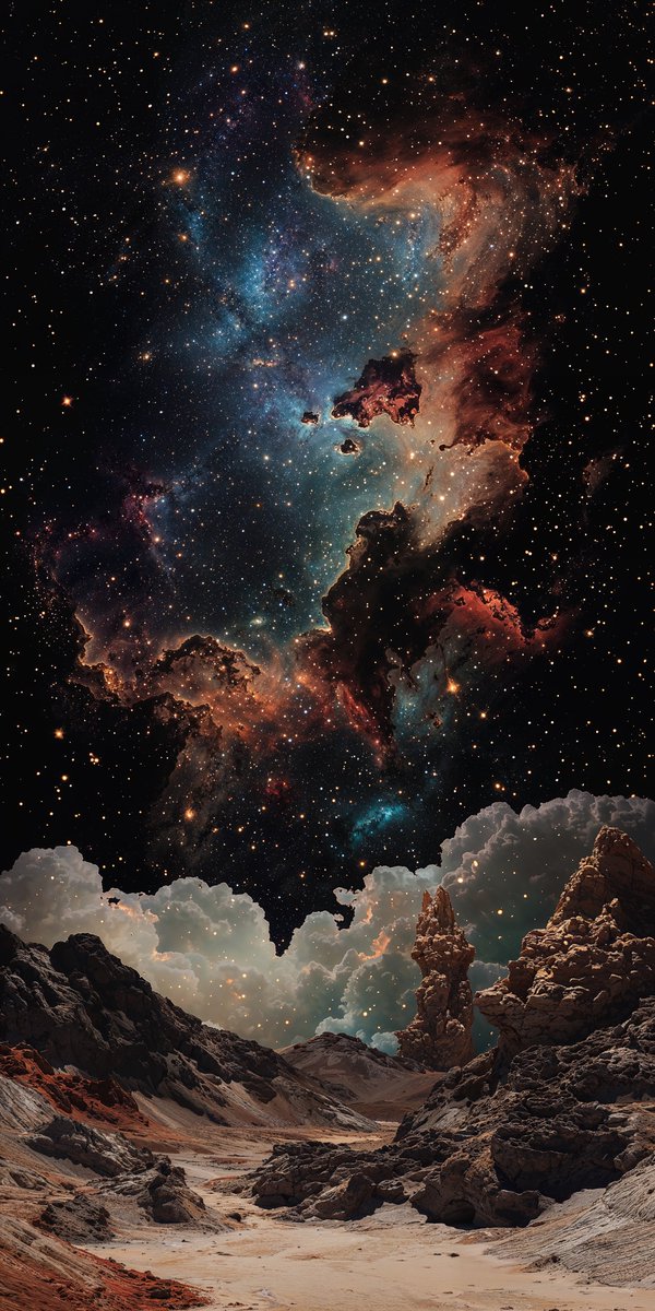 The Galactic Desert Wallpaper
