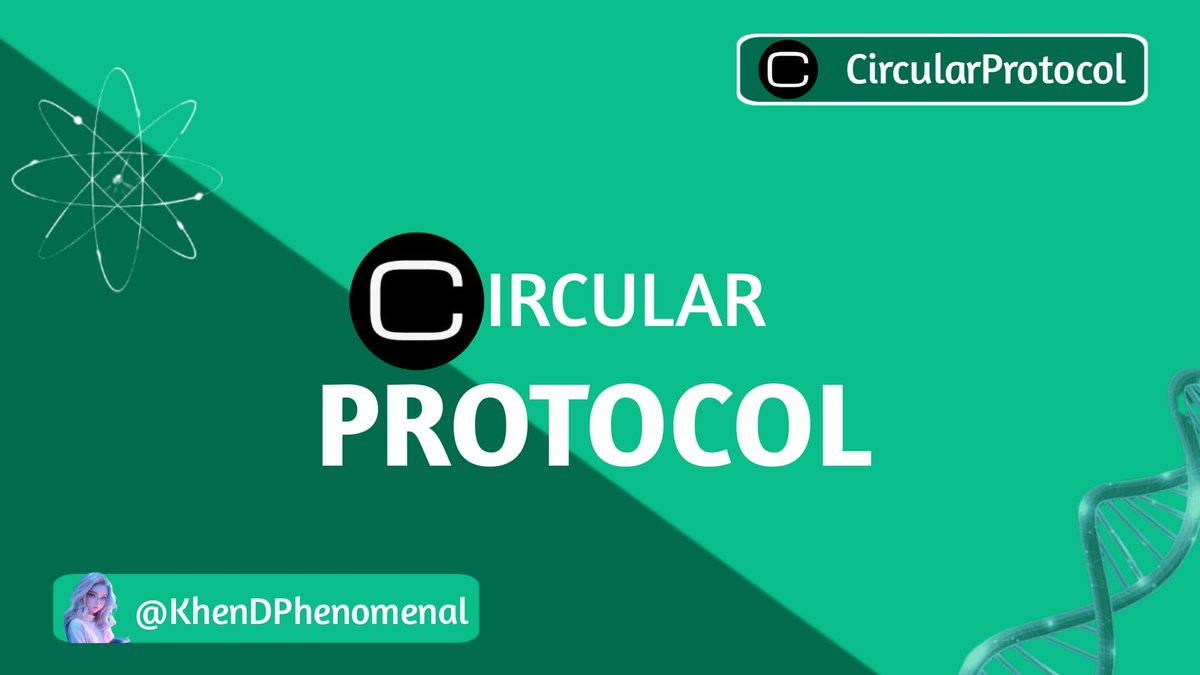 KhenDPhenomenal's tweet image. Think of it as science that cannot be manipulated.

Now let&apos;s take a look at Circular Protocol...

#circularprotocol #DeSci

• What is @cicularweb3 ?

Circular Protocol is a Layer 1 blockchain focused on DeSci (healthcare)