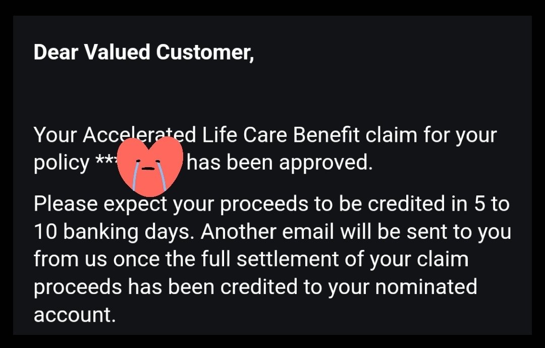 RaijaniAzuriel's tweet photo. Thank You Lord!!! Dahil sa Broken Heart years ago nabudol ako ni @IamHPositive into getting a Life Insurance. And now dahil sa Heart Illness nakapagfile ng claim si accla. Hahaha. Salamat sa aking napakagaling at napakaasikasong Financial Advisor. 🥰🥰🥰 https://t.co/UYQPjAkMl8