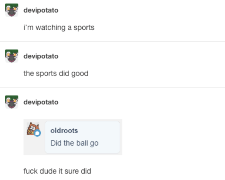 BioGhost's tweet photo. @TrissMerrygeld the ball goes https://t.co/0oEK4wb8z8