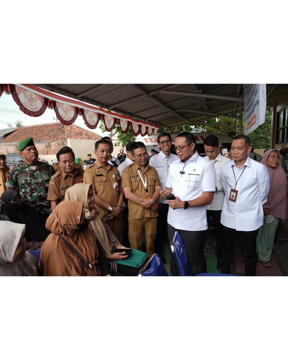 Metro_TV's tweet photo. Pemerintah resmi memulai Program Cek Kesehatan Gratis (CKG), hari ini (10/2). Program Hasil Terbaik Cepat kedua Presiden Prabowo Subianto itu merupakan salah satu upaya untuk memperkuat sumber daya manusia, sehingga siap menuju Indonesia Emas 2045.

#ProgramCKG #CekKesehatanGratis #PCO #HasanNasbi #PresidenPrabowo #MetroTV