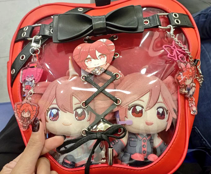 still collecting more merch but here is my teto itabag so far!!! 