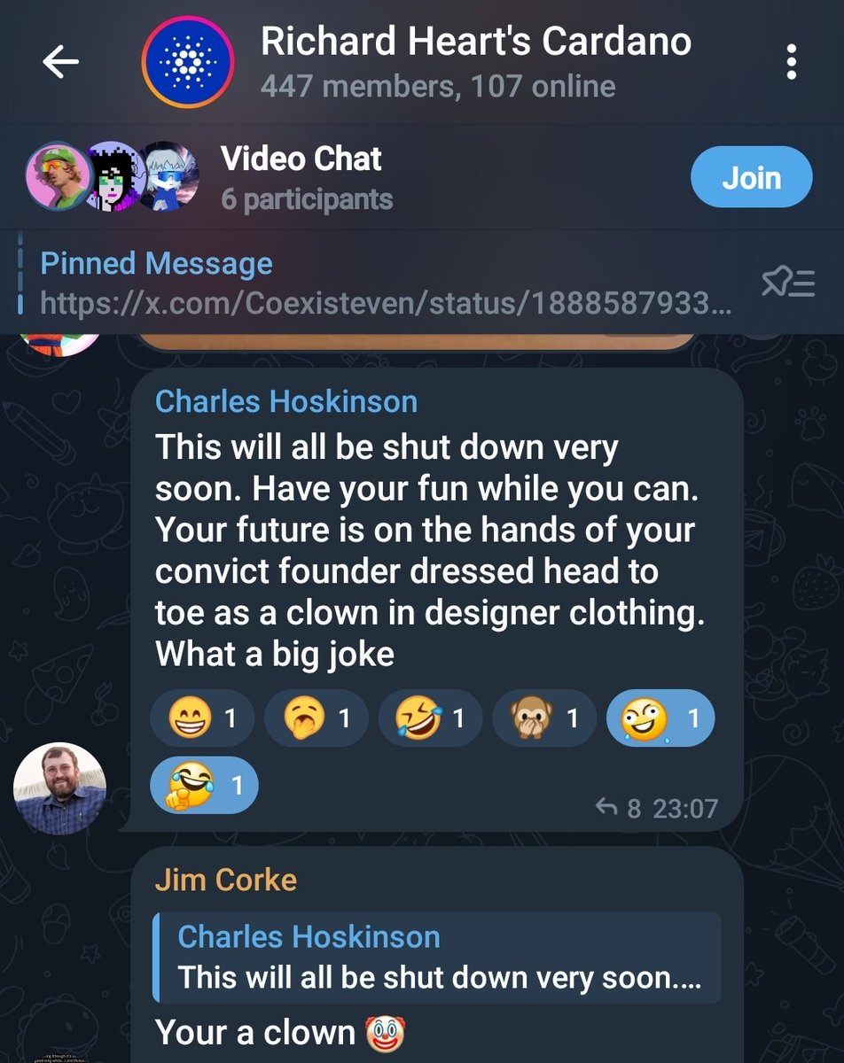 Charles Cuckinson doesn't realize the real $ADA is on pulsechain