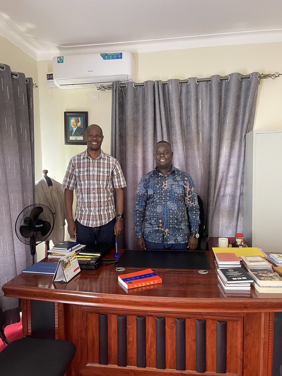 “Had a great discussion with the Acting Executive Director of @NFA_UG, Mr. Stuart, in my office. We committed to working closely to combat forest encroachment in Mukono. We’re also engaging @mlhud_UG to cancel land titles in forest reserves. I pledged my full support to this caus