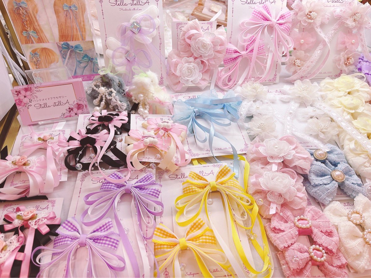 Kawaii__Stars's tweet photo. Kawaii☆Stars🩷
🎉10th anniversary party🎈✨

2/10
ただ今の店舗状況です♡

Stella-stellAさま

通販対応は18:00〜開始‼️

ご希望の作品に⭕️をつけて 
18:00以降にDMまでお問い合わせください♡ https://t.co/9GJ6PQyhBl