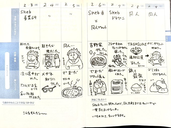 先週の泥っせる 