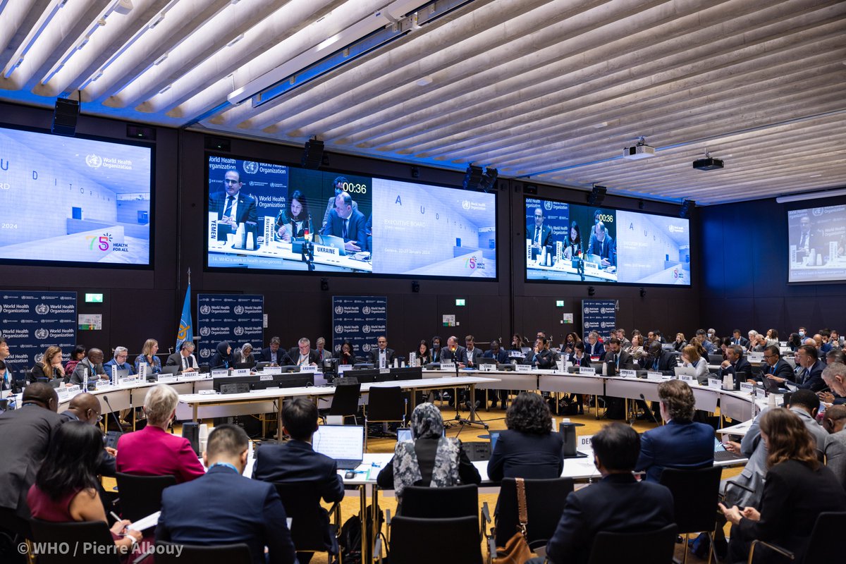 The 156th session of the Executive Board is about to resume.

📢 Follow the #EB156 LIVE: bit.ly/4glQLo5