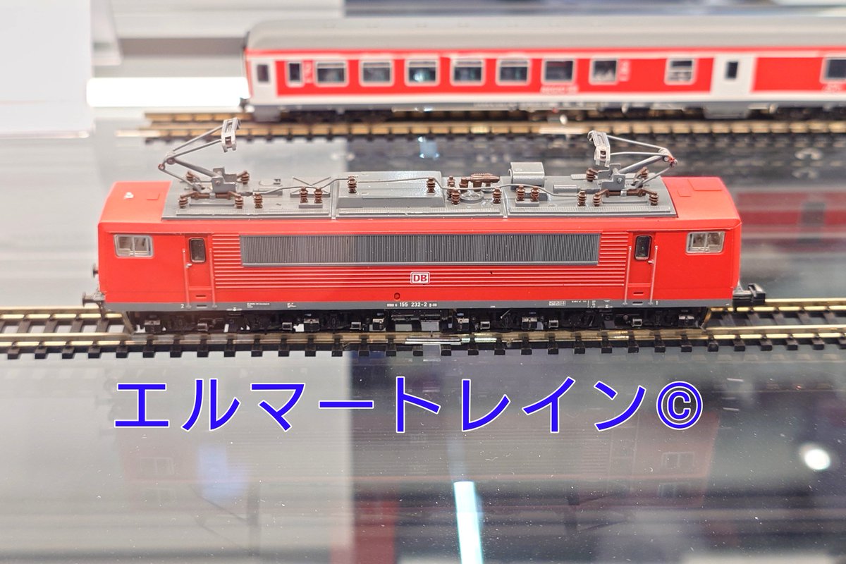 elmertrain1's tweet photo. #ニュルンベルク国際玩具見本市2025
#MiniTrix #Nゲージ 試作品情報
EL BR 155 Verkehrsrot DB EpⅥ
https://t.co/UZYxse8e5D
#ElmerTrain #エルマートレイン
#spielwarenmesse2025
#トリックス #ミニトリックス https://t.co/Gd7IqCrdO0
