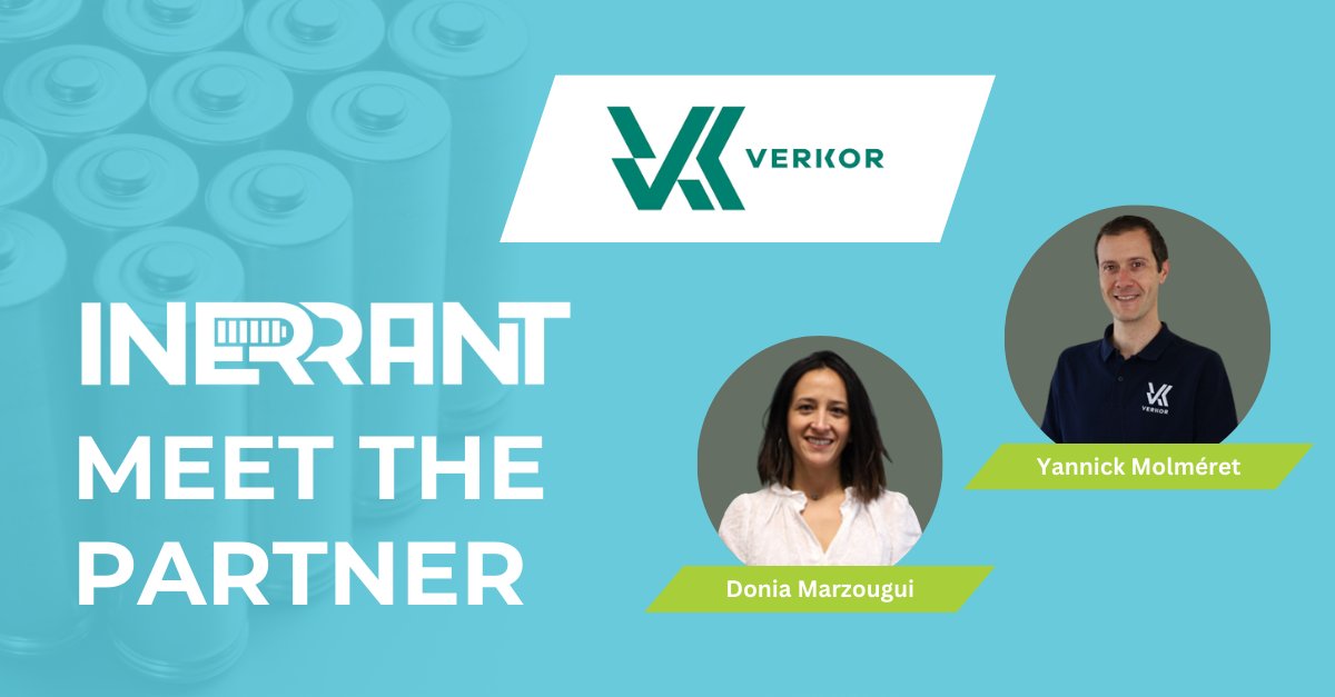 inerrantbattery's tweet photo. 🔋Introducing Verkor, founded in 2020 with the sole ambition of fast-tracking low‑carbon battery production in France.

In INERRANT Donia Marzougui, Yannick Molméret &amp; their team lead WP 6.

Learn more 🔗 https://t.co/hXdsbYS2X9

#InerrantBatteries #batterysafety #electromobility https://t.co/4V7VD3JFSx