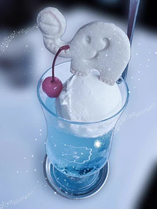クリームソーダめぐり、喫茶ゾウへクッキーがおいしかった…あっさりした甘さがたまりませんでした…… 