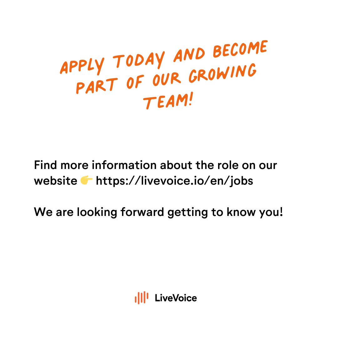 livevoice_io's tweet photo. We're Hiring: Customer Success Manager 🌟
Are you looking for a role where you can connect with customers from all over the world and support them in person at their events? We might have the perfect opportunity for you!
👉 https://t.co/M6kUPQlGkq
 #JobOpening #TechJobs https://t.co/jOtNsYBEr9