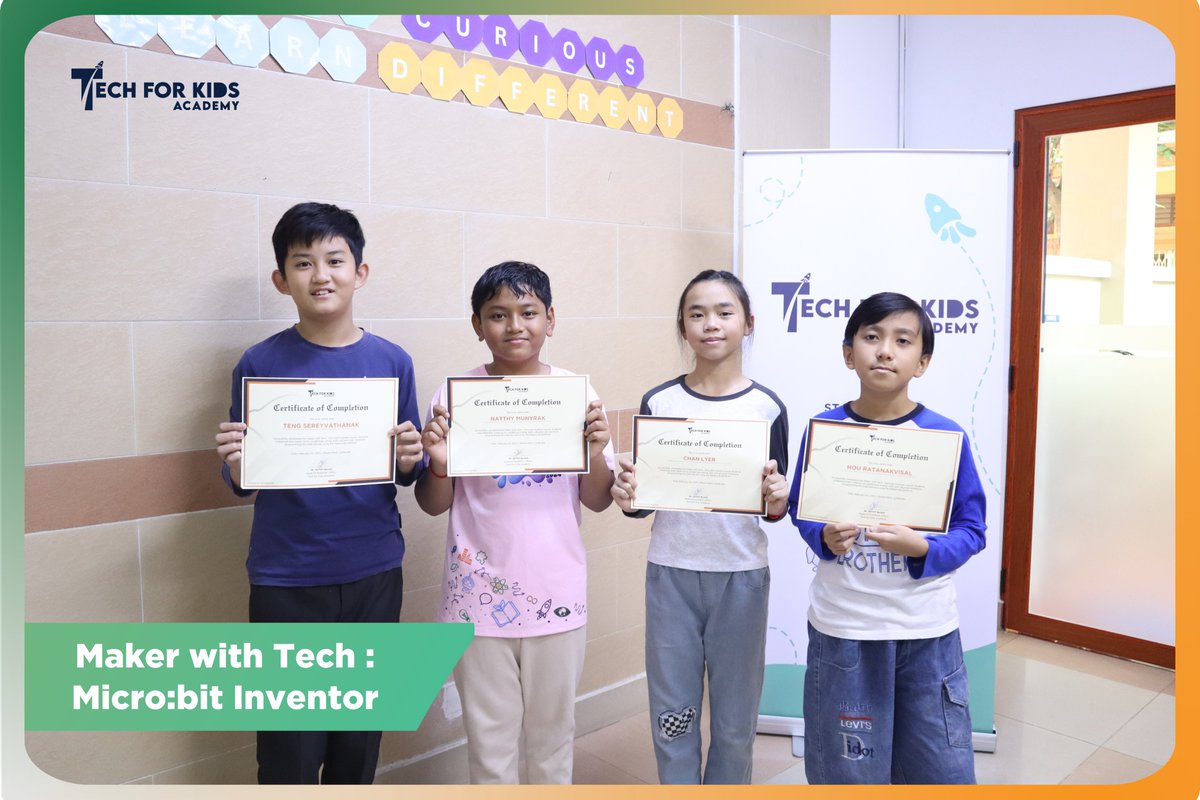 TechforKidsAcad's tweet image. Congratulations to the Tech for Kids Academy students on successfully completing Term 4!🚀