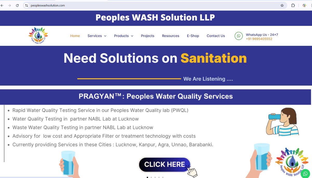 Peoples WASH Solution LLP tweet media