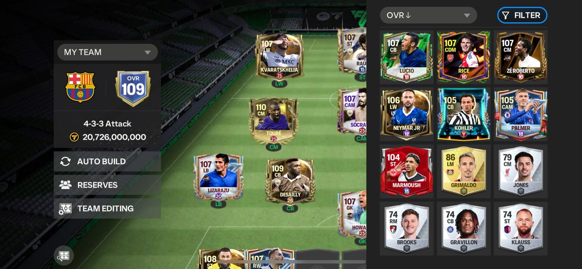 OG_Terminator's tweet photo. I’m giving away this FC Mobile account, to enter: 

1. Follow @OG_Terminator 
2. Like and RT this tweet 
3. Comment a number between 1 - 10,000

Winner will be announced on 15th February, Saturday 

Good luck 🔥 https://t.co/AlVNiex73J