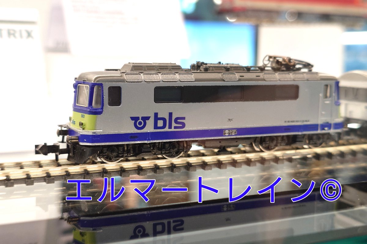elmertrain1's tweet photo. #ニュルンベルク国際玩具見本市2025
#MiniTrix #Nゲージ 試作品情報
EL Re420 BLS EpVI
https://t.co/mrdkIyTT9B
#ElmerTrain #エルマートレイン
#spielwarenmesse2025
#トリックス #ミニトリックス https://t.co/4E9Onqmu6v