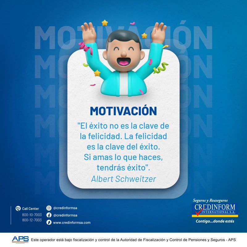 Credinform's tweet photo. Dedicarte a lo que te apasiona te llena de energía, te motiva a dar lo mejor de ti y te impulsa a superar cualquier obstáculo. No es cuestión de suerte, es el resultado de trabajo con propósito y corazón. 💪❤️
#AmaLoQueHaces #ÉxitoConPasión #CrecimientoPersonal #MotivaciónDiaria https://t.co/LeGqEW1w8e