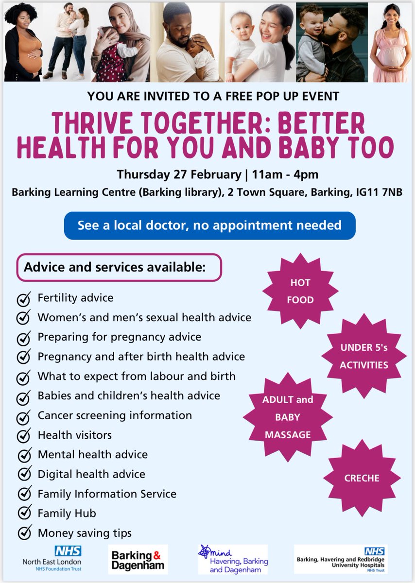 Drop in Thursday 27th Feb!
