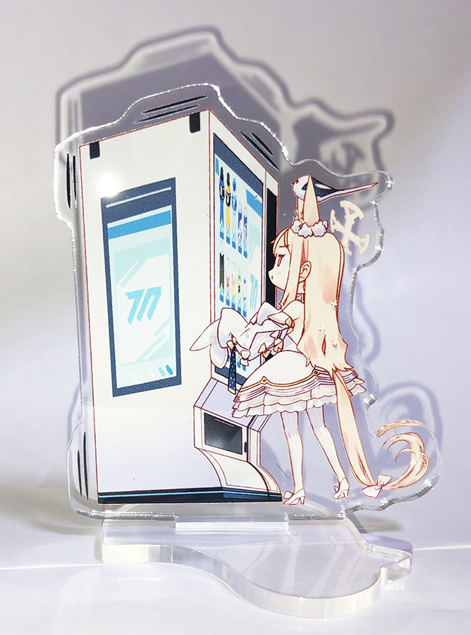 サンアカで出したセイアちゃん実装記念グッズ諸々BOOTHに配置しておきました。
アリス(メイド)アクリルブロックも数個ありましたのでそちらも置いてあります。
https://t.co/djoXZIQL67 