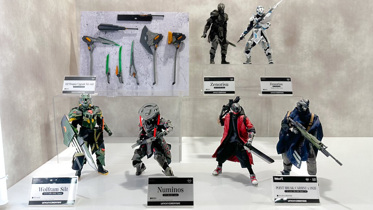 deviltoysltd's tweet photo. "Wonderfest 2025"
Thank you for visiting us in Wonderfest 2025! See you on the summer!

Special thanks : @union_creative 

@11Vadu
#DevilToys 
#audoirregulars 
#mechawillrise https://t.co/nJR0pIDOAe