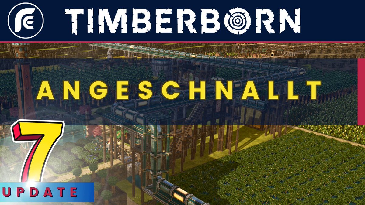 RaanEnaris's tweet photo. Timberborn Update 7 im Experimental-Zweig 🧪
🏗️ Höhlenbau – neue Bauweise!
🚇 Rohrbahnen – Transport mit 300% Speed!
🏔️ Ziplines – luftige Verbindungen für rustikale Biber!
Gleich mal testen – seid dabei! 🦫✨
🎬 https://t.co/wnh4esvFEj
#RaanEnaris #Timberborn #Update7 https://t.co/dyvugirYHs