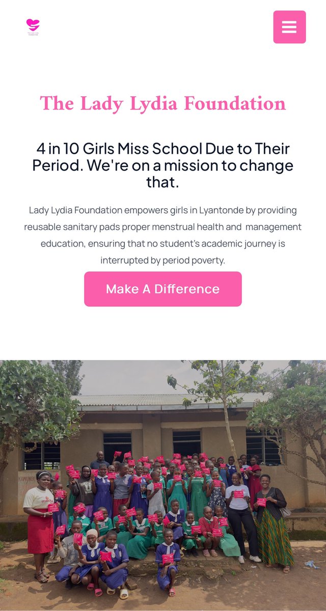 TheLadyLydiaFoundation tweet media