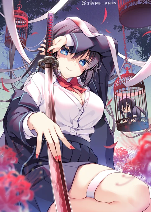 #刺さる人に届け一次創作祭り ギャップの塊、好きな人のためになら「何でも」できる愛重め幼馴染ちゃんです 