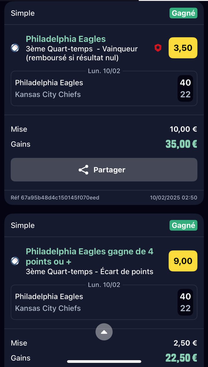 BetWinStat tweet picture