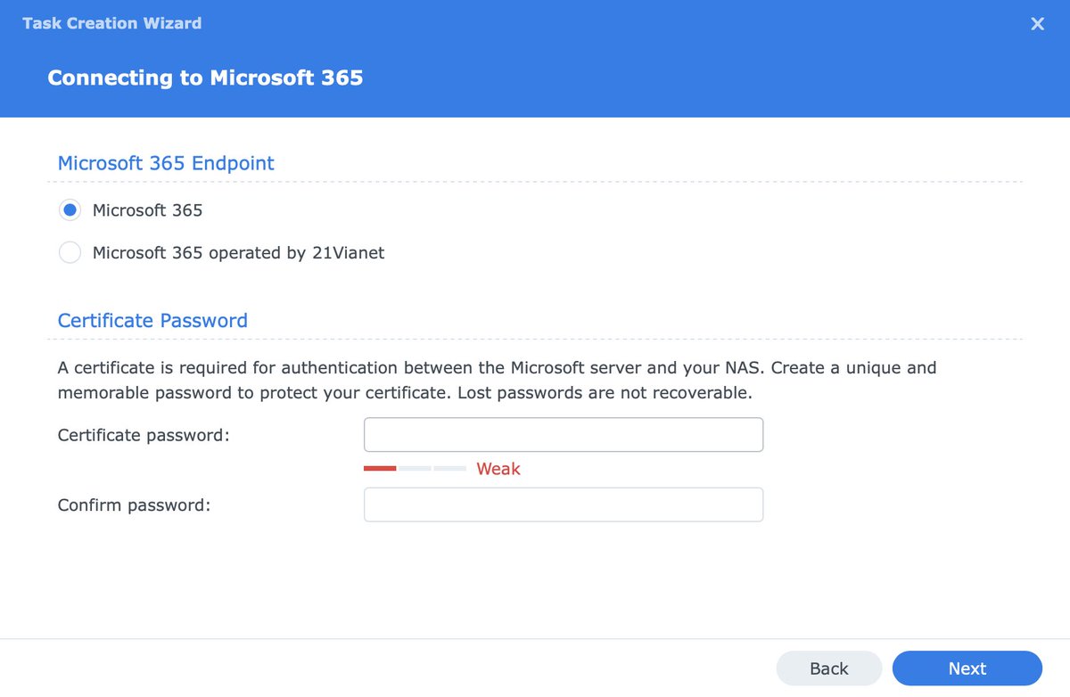 UK_Daniel_Card's tweet image. Someone asked about o365 backup with a Synology NAS

the VIANET one is for CHINA, but the normal one is for the rest of the world.