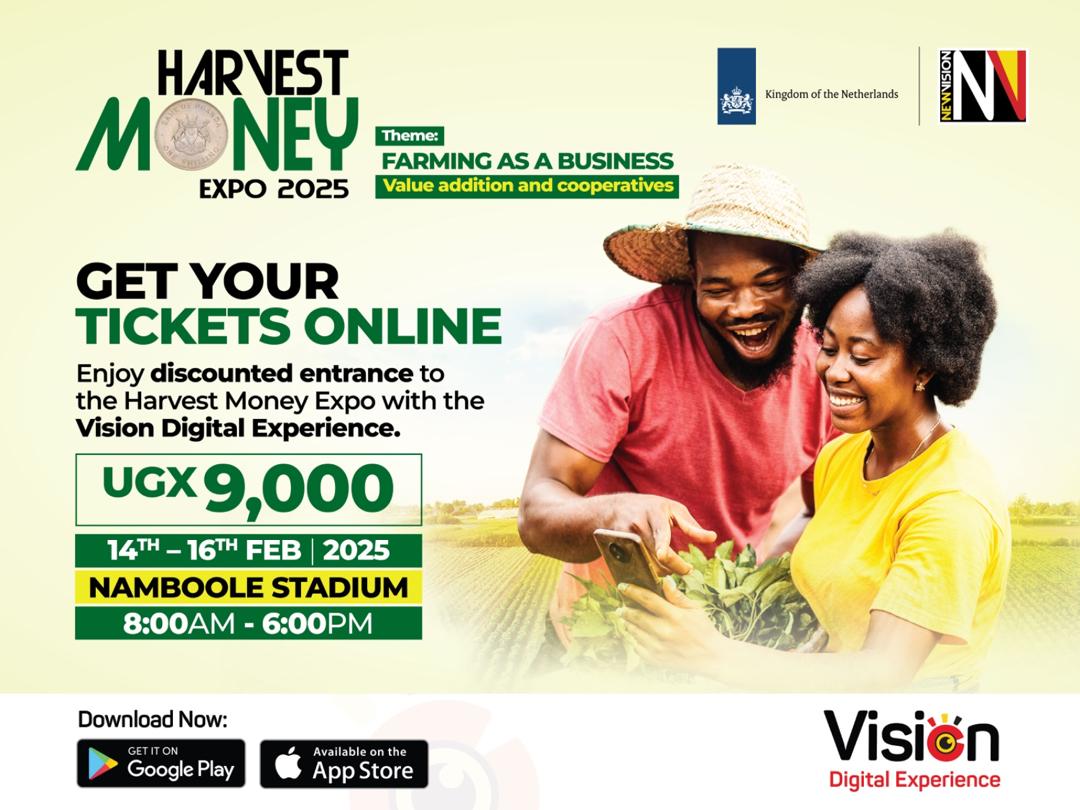 Special Announcement: As you prepare for a weekend of agribusiness insights and opportunities, get your discounted Harvest Money Expo ticket for only 9,000/- on the Vision Digital Experience app (ViDE)!