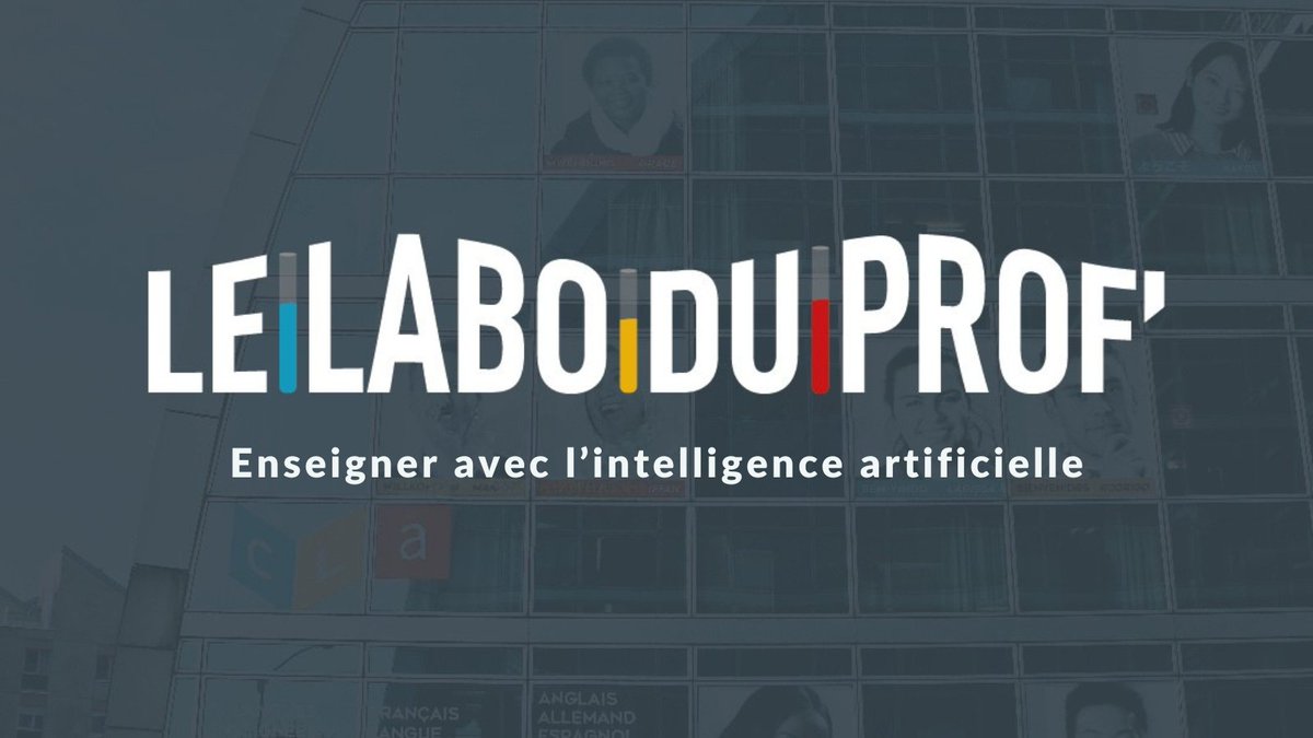 #IntelligenceArtificielle Dans le cadre du sommet de l'IA à Paris, @IFprofs propose une sélection de ressources spéciales IA et met en avant "Le Labo du Prof", outil pédagogique pour enseigner avec l’IA conçu par le CLA pour les enseignants de FLE.
👉 swll.to/KB1qh