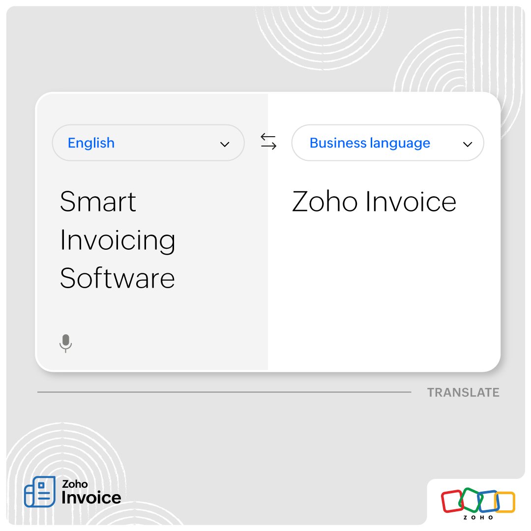 Sometimes all you need is invoicing software that doesn't give you a headache🧘‍♂️

Create quotes, send invoices, collect payments, and do much more with Zoho Invoice—a smart solution for all your invoicing problems🧾✅ Sign up for free now! 
zoho.to/F3R