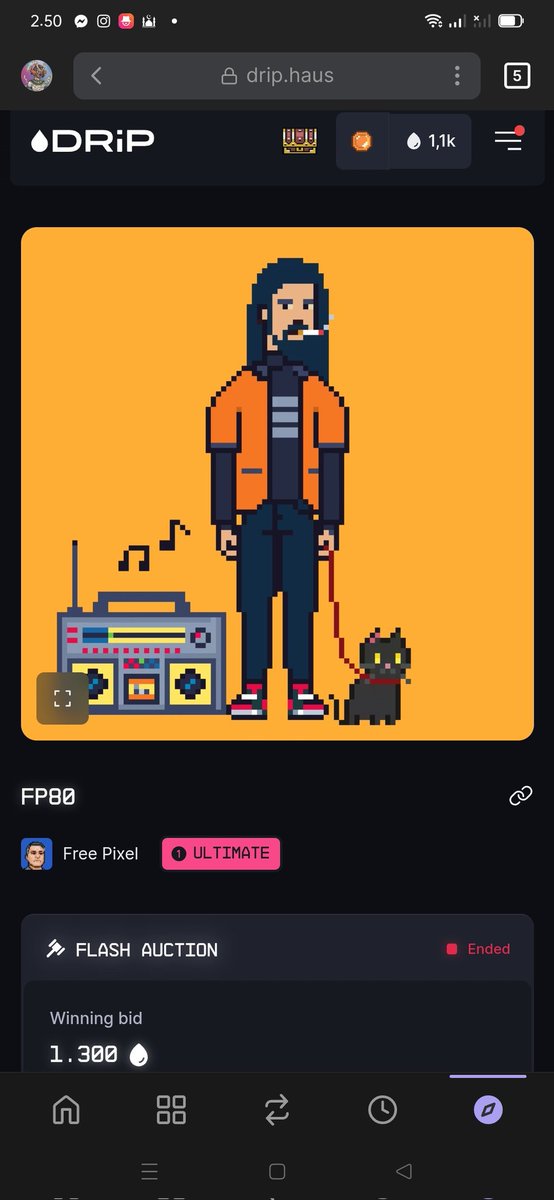 FreemanPunks's tweet photo. Congratulations for Auction Winner https://t.co/It8uCWwGcL