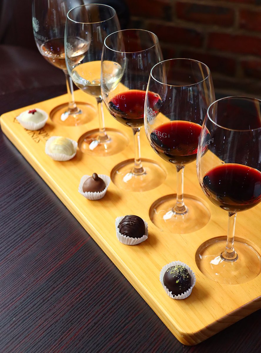 @PerdebergWines (@perdebergwines) on Twitter photo Treat yourself to something special with our NEW chocolate truffle and wine pairing! 🍫🍷
Book via DinePlan on our website, email tasting@perdeberg.co.za or call 021 869 8244. Treat yourself to something special with our NEW chocolate truffle and wine pairing! 🍫🍷
Book via DinePlan on our website, email tasting@perdeberg.co.za or call 021 869 8244.